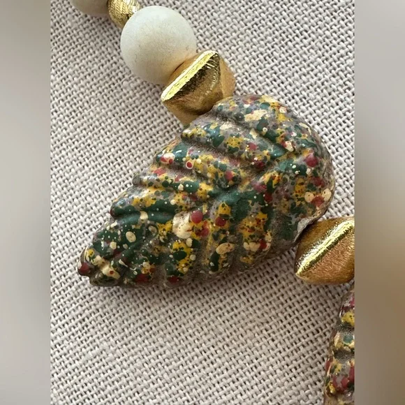 16 inch Adjustable African Inspired Choker Necklace - Picture 6 of 11